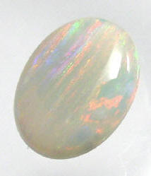 White Opal before being heated