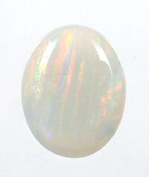 White Opal after being heated