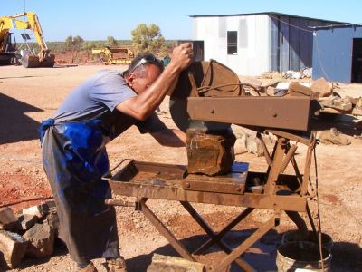 Boulder Opal Mining