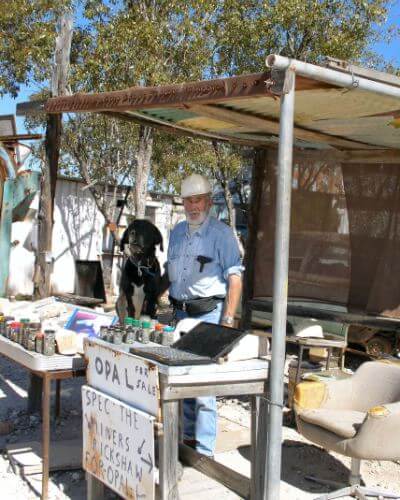 Local Opal Shop at Lightning Ridge