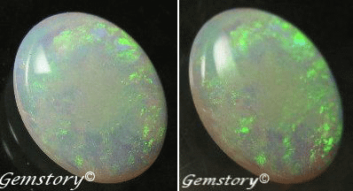 Solid White Opal