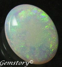 Solid White Opal