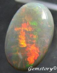 Black Opal after being frozen