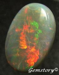 Black Opal after being frozen