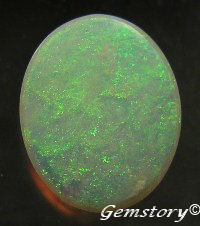 White Opal after being frozen