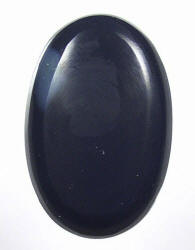 Black Opal after being heated
