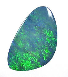 Doublet Opal before being heated