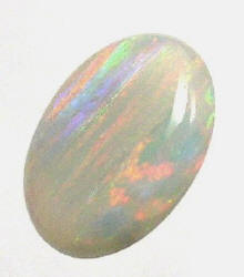 White Opal after being heated