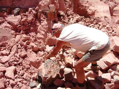 Boulder Opal Mining