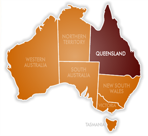 Map of Australia