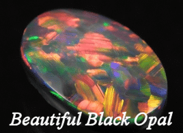 Lightning Ridge Black Opal