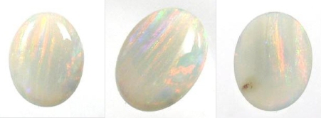 Solid White Opal