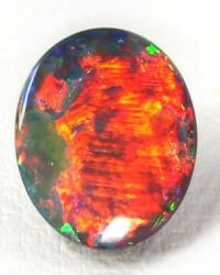 Polished Beautiful Black Opal