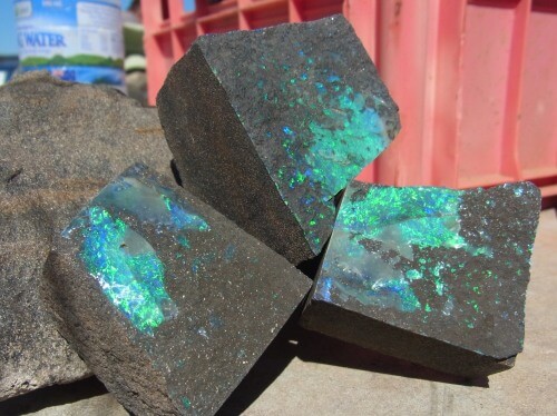 Boulder Opal Rock